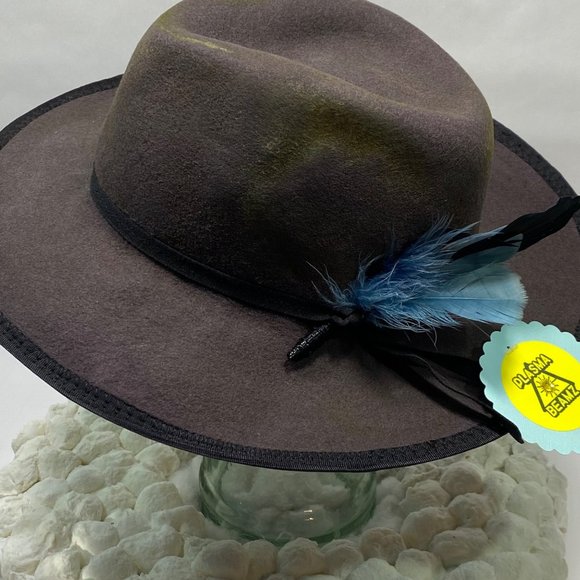 Handmade Gray Wool Rancher - Picture 4 of 14